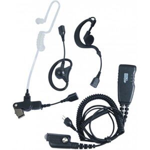 Icom ProEquip PRO-U650SA Headset, 3 öronbyglar / Peltoranslutning  - 4-i-1