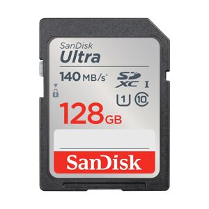 SanDisk SDXC Ultra UHS-I 128GB, Class 10, 140MB/S