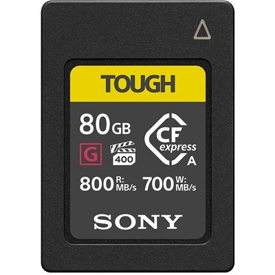 Sony CFexpress 80GB 800MB/s TOUGH Typ A Sony CFexpress 80GB 800MB/s TOUGH Typ A