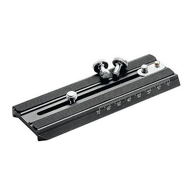Manfrotto Snabbplatta 501PLong extra lång till 501/503 videohuvud Manfrotto Snabbplatta 501PLong extra lång till 501/503 videohuvud