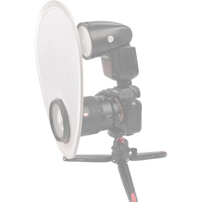 Caruba blixtdiffusor, för inbyggd blixt på DSLR-kamera Caruba blixtdiffusor, för inbyggd blixt på DSLR-kamera