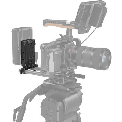 Smallrig 3498 V-mount adapter batteriplatta med rörklämma Smallrig 3498 V-mount adapter batteriplatta med rörklämma