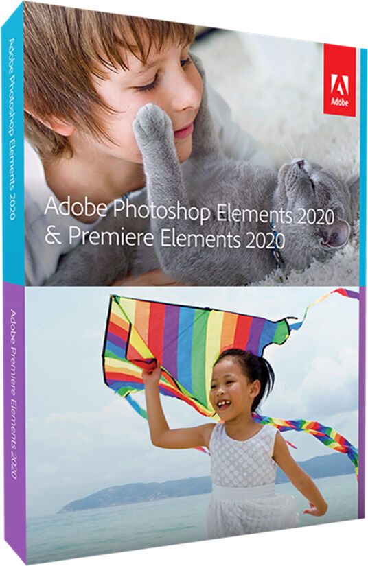 Adobe Photoshop Elements 2020 + Premiere Elements 2020, engelsk, Win + Mac, DVD Adobe Photoshop Elements 2020 + Premiere Elements 2020, engelsk, Win + Mac, DVD