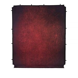 Manfrotto Ezyframe bakgrundstyg 2x2.3m, crimson vintage