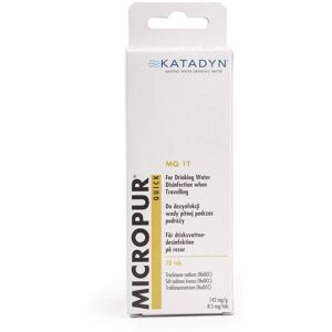 Katadyn Micropur Quick MT1T Vattenreningstabletter - 70 stycken Katadyn Micropur Quick MT1T Vattenreningstabletter - 70 stycken