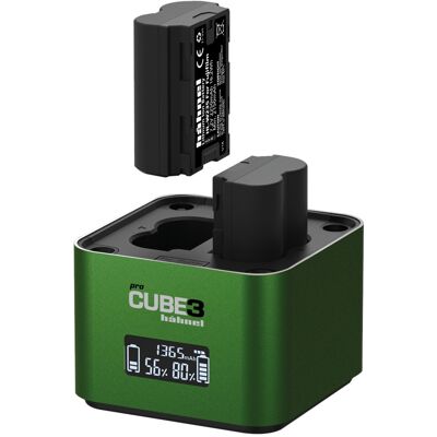 Hähnel ProCube 3 dubbelladdare, Fujifilm Hähnel ProCube 3 dubbelladdare, Fujifilm