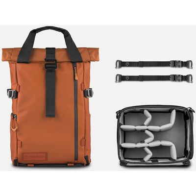 Wandrd PRVKE 21 V4, Photo Bundle, ryggsäck - Sedona Orange Wandrd PRVKE 21 V4, Photo Bundle, ryggsäck - Sedona Orange