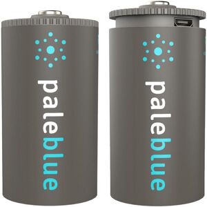Pale Blue uppladdningsbara Li-Ion D batterier - 2-pack