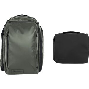 Wandrd Transit, 35L ryggsäck, Essential Bundle - grön