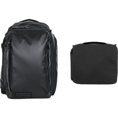 Wandrd Transit 35L Resväska - Svart, Utbyggbar, Kamerakub Wandrd Transit 35L Resväska - Svart, Utbyggbar, Kamerakub