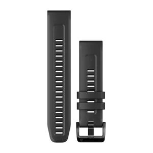 Garmin QuickFit® 22 klockarmband, svart silikon