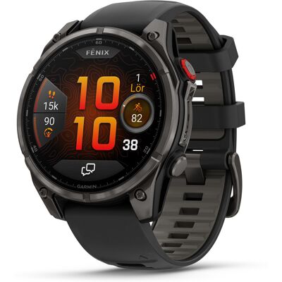 Garmin Fenix 8 Pro 47 mm, AMOLED Sapphire - Grå Garmin Fenix 8 Pro 47 mm, AMOLED Sapphire - Grå