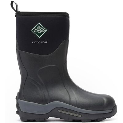 Muck Boot Arctic Sport Mid svart, stl 44 Muck Boot Arctic Sport Mid svart, stl 44