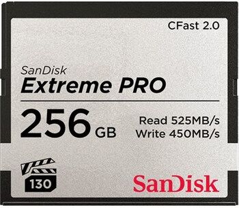 SanDisk Cfast 2.0 Extreme Pro 256GB 525MB/s SanDisk Cfast 2.0 Extreme Pro 256GB 525MB/s
