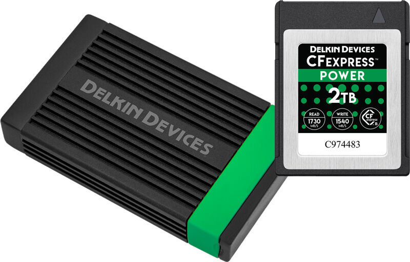 Delkin CFexpress Power 2TB + kortläsare