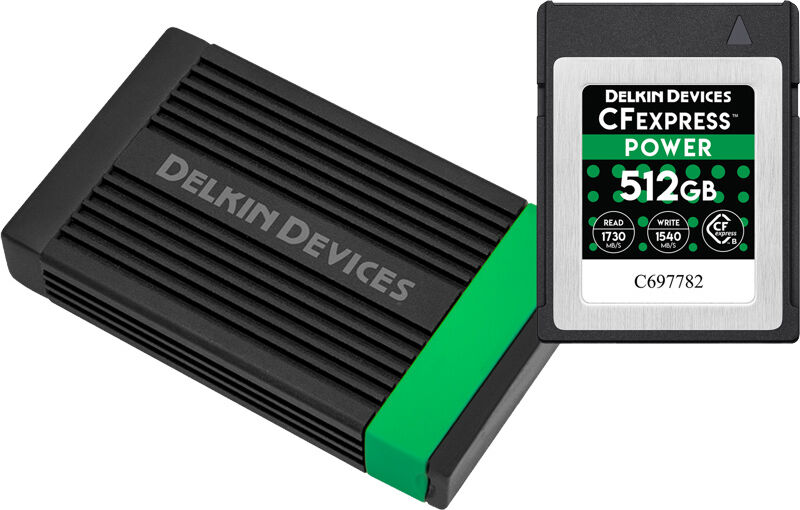 Delkin CFexpress Power 512GB Delkin CFexpress Power 512GB