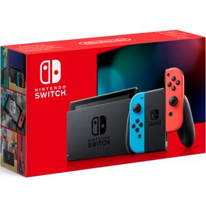 Nintendo Switch (2019) - Blå & Röd