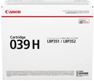 Canon Toner Cartridge 039 H black Canon Toner Cartridge 039 H black