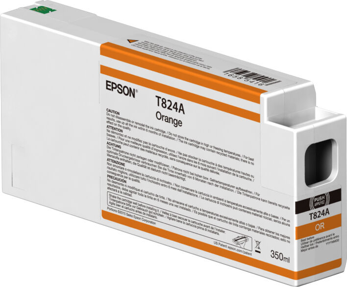 Epson T824A00 Ultrachrome HDX Orange 350ml Epson T824A00 Ultrachrome HDX Orange 350ml