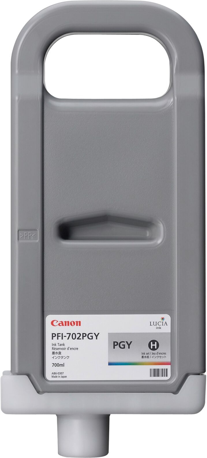Canon PFI-702 PGY ink photo grey Canon PFI-702 PGY ink photo grey