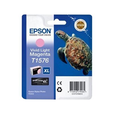 Epson T1576 Vivid Light Magenta till R3000 Epson T1576 Vivid Light Magenta till R3000