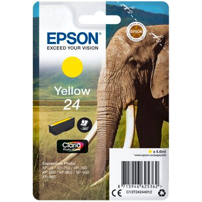 Epson Yellow Claria Photo HD T242 T2424 Epson Yellow Claria Photo HD T242 T2424