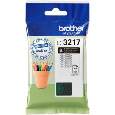 Brother LC3217 Svart Brother LC3217 Svart
