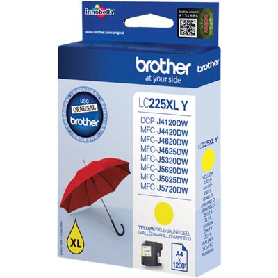 Brother LC225XLY Gul XL Brother LC225XLY Gul XL