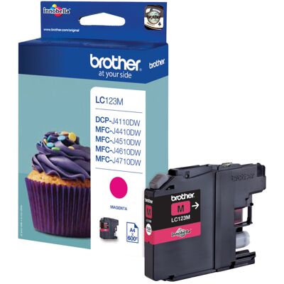 Brother LC123M HY Magenta Brother LC123M HY Magenta