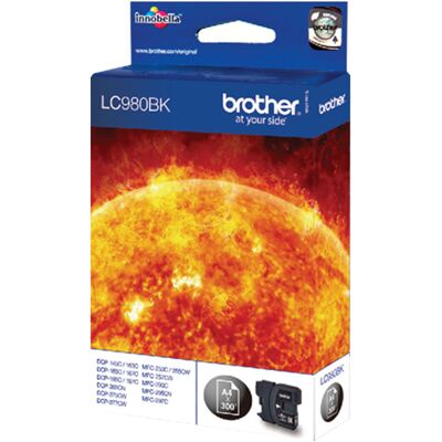 Brother LC980BK Svart Brother LC980BK Svart