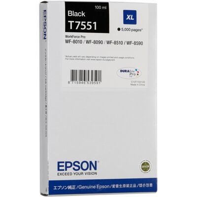 Epson XL black T755 T7551 Epson XL black T755 T7551