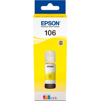 Epson EcoTank yellow T106 70 ml T00R4 Epson EcoTank yellow T106 70 ml T00R4