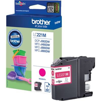 Brother LC221M Magenta Brother LC221M Magenta