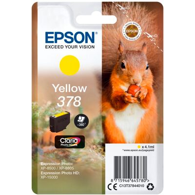 EPSON - C13T37844010 - Gul - 1 st - Inkjet cartridge EPSON - C13T37844010 - Gul - 1 st - Inkjet cartridge