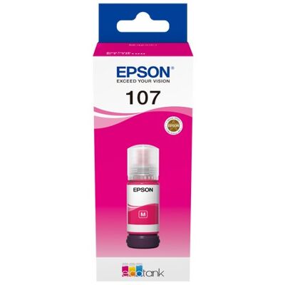 Epson 107 EcoTank bläckflaska, 70 ml - Magenta Epson 107 EcoTank bläckflaska, 70 ml - Magenta
