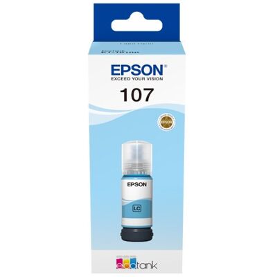 Epson 107 EcoTank bläckflaska, 70 ml - Light cyan Epson 107 EcoTank bläckflaska, 70 ml - Light cyan