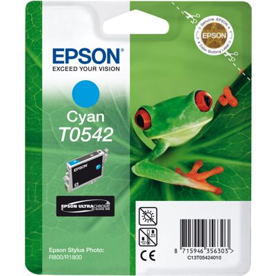 Epson T0542 Cyan till Stylus R800/R1800 Epson T0542 Cyan till Stylus R800/R1800