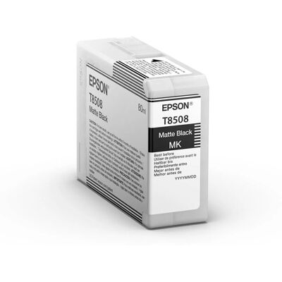 Epson T85080N Matte Black 80ml för bla. P800 Epson T85080N Matte Black 80ml för bla. P800