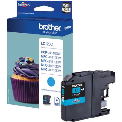 Brother LC123C HY Cyan Brother LC123C HY Cyan