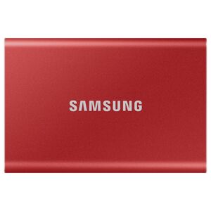 Samsung T7 Bärbar SSD, 2TB, USB-C (3.2 gen 2) - Röd