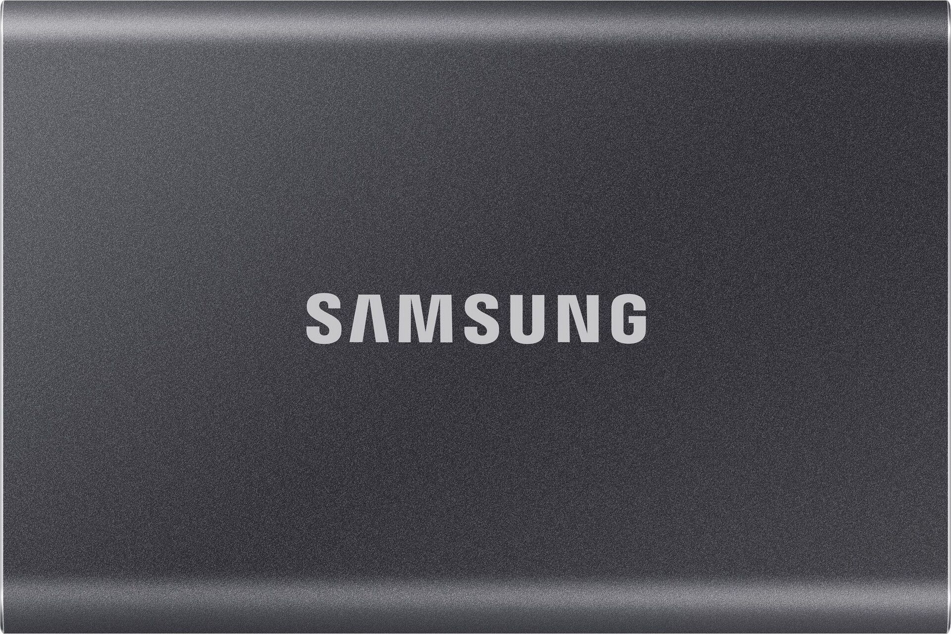 Samsung T7 Bärbar SSD, 2TB, USB-C (3.2 gen 2) - Svart Samsung T7 Bärbar SSD, 2TB, USB-C (3.2 gen 2) - Svart