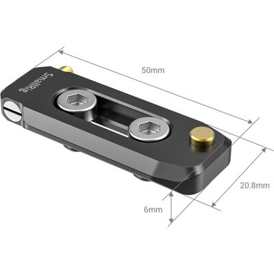 Smallrig 2468 low-profile Nato rail 50 mm Smallrig 2468 low-profile Nato rail 50 mm