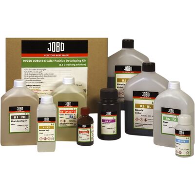 Jobo E-6 COLOR, positiv kemikalie kit - 2,5L Jobo E-6 COLOR, positiv kemikalie kit - 2,5L