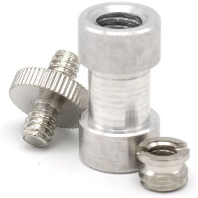 Caruba Spigot/tapp och adapterset, 28mm tapp, 1/4" och 3/8" gängor Caruba Spigot/tapp och adapterset, 28mm tapp, 1/4" och 3/8" gängor
