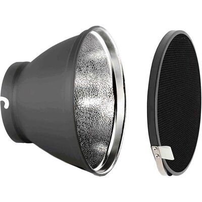 Elinchrom reflektor 21 cm med 30 grader raster Elinchrom reflektor 21 cm med 30 grader raster