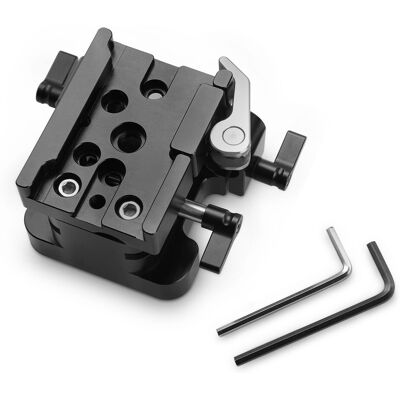 Smallrig 2145 universal 15 mm rail support system baseplate (QR plate excluded) Smallrig 2145 universal 15 mm rail support system baseplate (QR plate excluded)