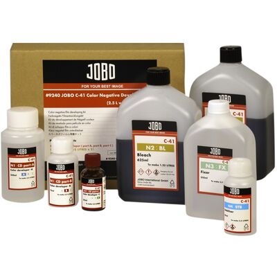 Jobo C-41 Färgnegativ kemi kit - 2,5 L Jobo C-41 Färgnegativ kemi kit - 2,5 L