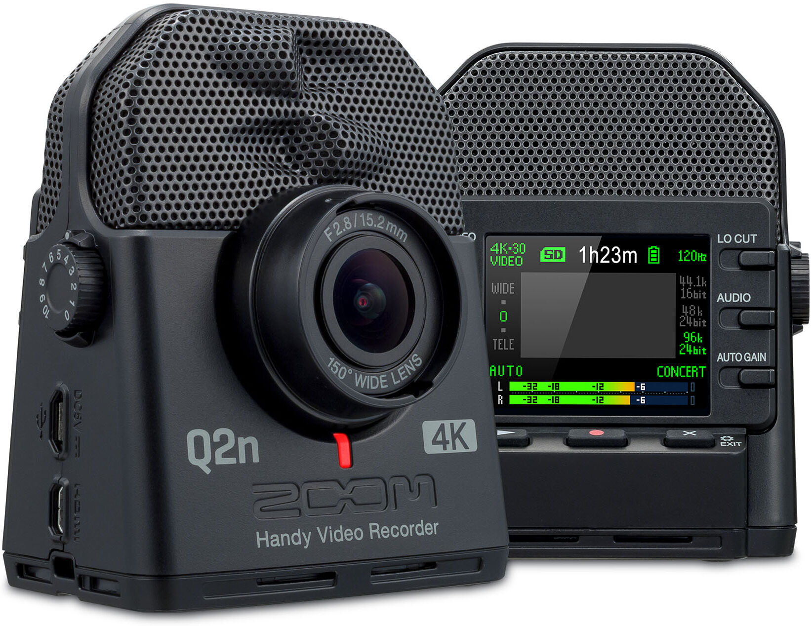 Zoom Q2N-4K, 4K-kamera och ljudinspelare Zoom Q2N-4K, 4K-kamera och ljudinspelare