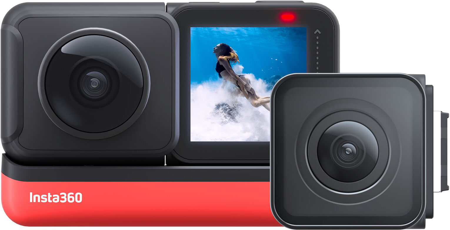 Insta360 One R Twin, modulär action- och 360-kamera