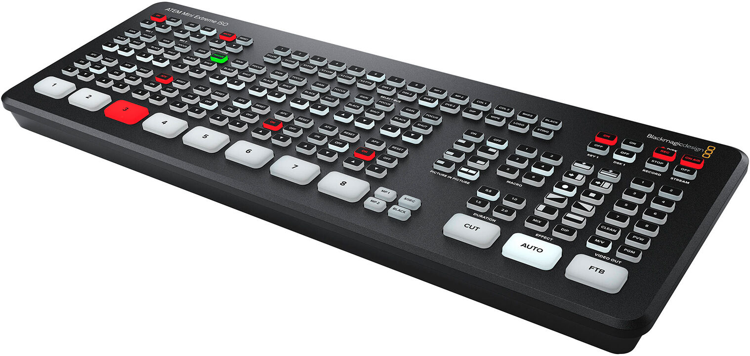 Blackmagic Design Atem Mini Extreme bildmixer/switcher Blackmagic Design Atem Mini Extreme bildmixer/switcher